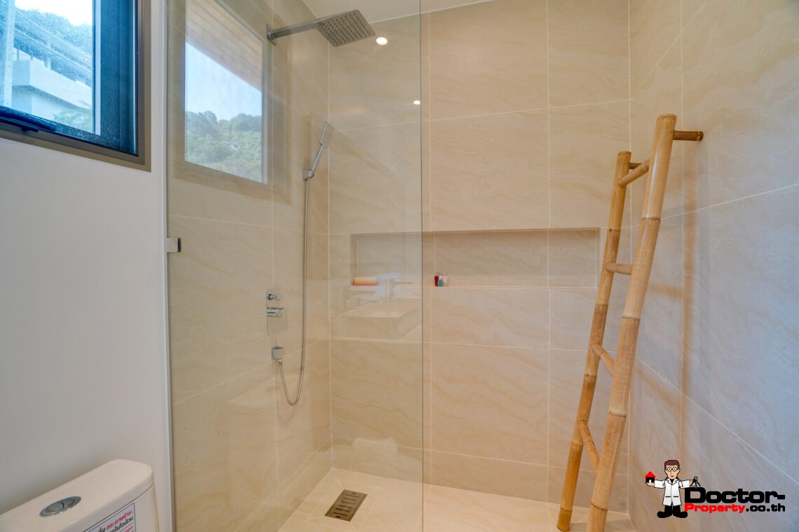 Modern 3 Bedroom Pool Villa with Sea View in Bo Phut, Koh Samui – For Sale